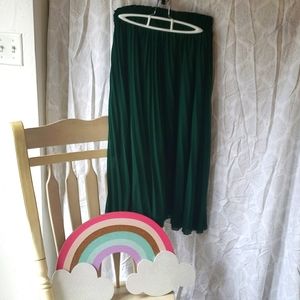 Emerald Green Skirt
